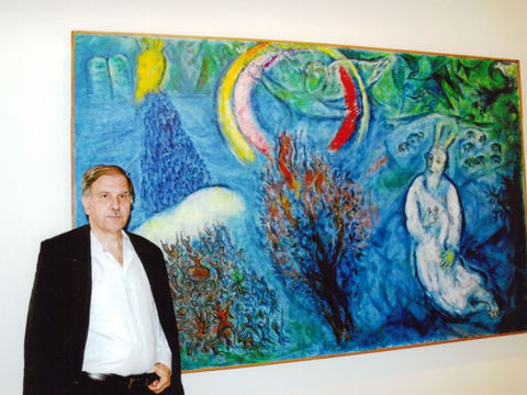 Στην πινακοθήκη του Marc Chagall (Νίκαια)